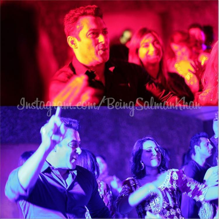Salman Khan, Sonakshi Sinha at Arpita Khan's Wedding Reception