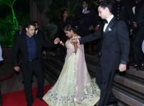 Salman Khan, Arpita Khan & Aayush Sharma