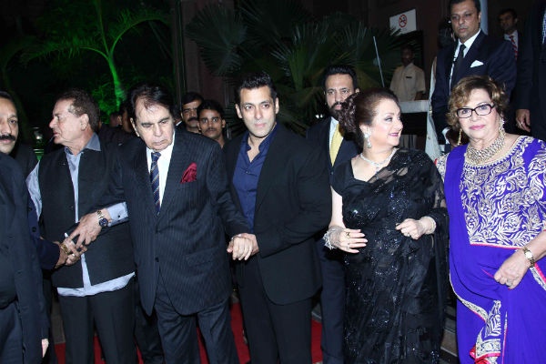Salman Khan Welcomes Dilip Kumar