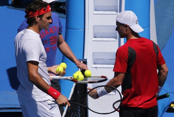 Federer and Hewitt will play each other in a best-of-five sets match in Sydney, which will act as the world premiere of the format developed by Tennis Australia. Roger Federer, Lleyton Hewitt