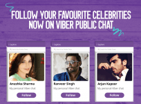 Viber introducing a feature for interacting with celebrities