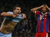 Sergio Aguero Manchester City Jerome Boateng Bayern Munich