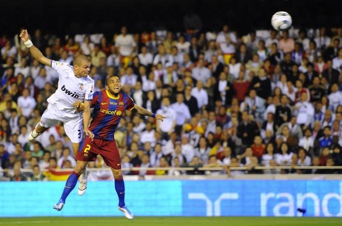 Manchester United are interested in both Pepe and Dani Alves Pepe Real Madrid Dani Alves Barcelona