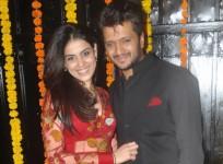Genelia with Riteish Deshmukh