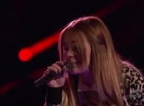 Reagan James performing