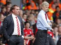 Brendan Rodgers, Arsene Wenger.