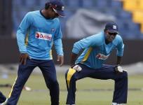 Angelo Mathews Kumar Sangakkara Sri Lanka