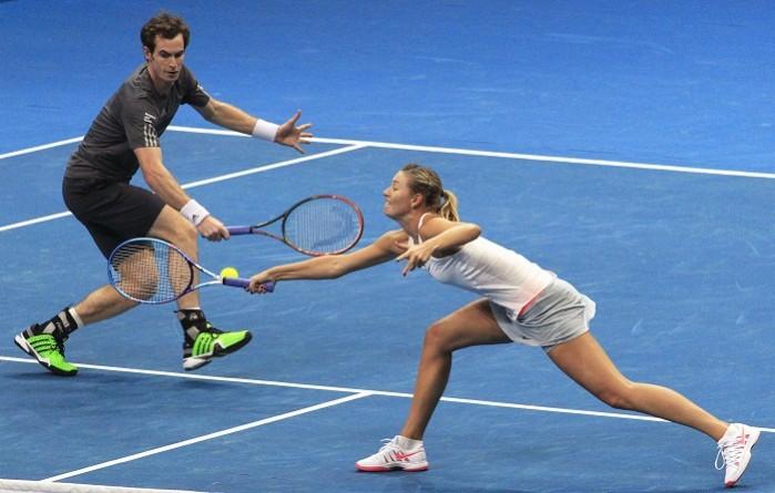 Manila Mavericks duo Andy Murray and Maria Sharapova will be the danger men for the Indian Aces in their IPTL match Andy Murray Maria Sharapova Manila Mavericks