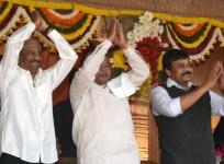 Rajinikanth, CM Siddaramiah & Chiranjeevi