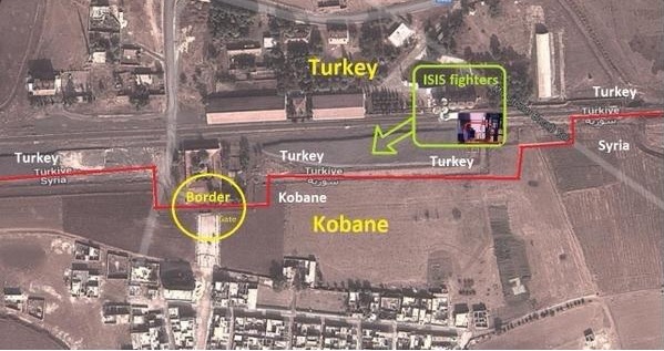ISIS reportedly are being assisted by Turkey. ISIS reportedly are being assisted by Turkey.