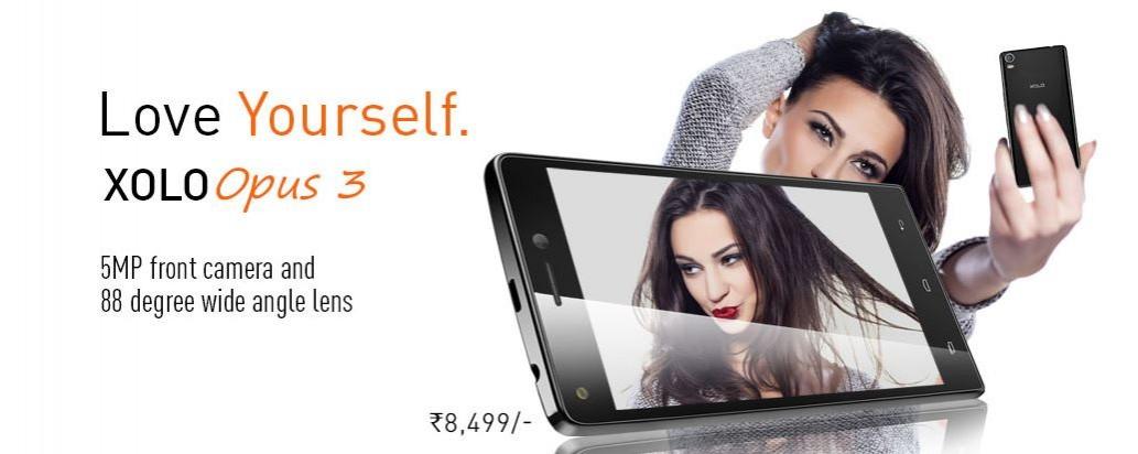Xolo Opus 3: Budget Pro-Selfie Smartphone Launched in India; Price, Specifications Detailss Xolo Opus 3: Budget Pro-Selfie Smartphone Launched in India; Price, Specifications Details