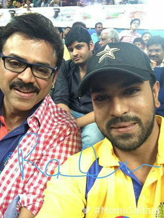 Daggubati Venkatesh and Allu Arjun