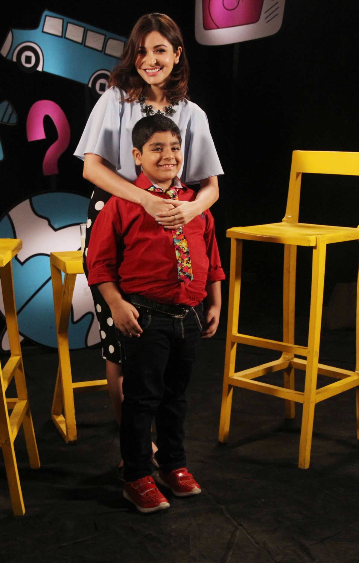 Anushka Sharma promotes 'PK' on Captain Tiao's Talk Show