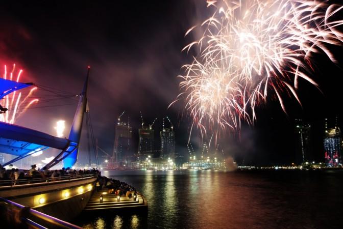 Singapore National Day fireworks