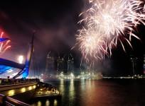 Singapore National Day fireworks