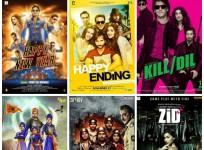 Happy New Year, Kill Dil, Chaar Sahibzaade, Happy Ending, Zid, Ungli