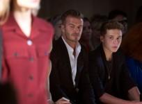David Beckham and Brooklyn Beckham