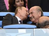 Vladimir Putin and Sepp Blatter