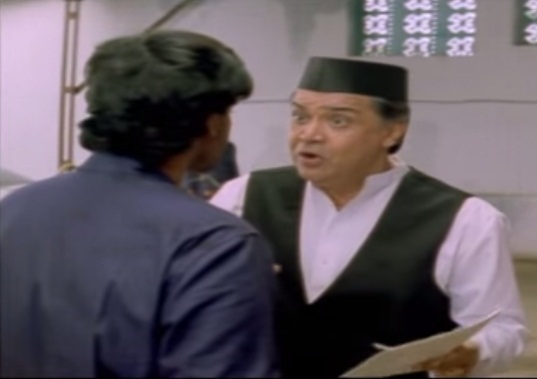 Deven Verma with Ajay Devgn in  Hulchal