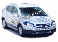 Maruti Suzuki SX4 S-Cross Spied With HID Projector Headlamps and DRL