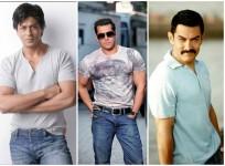 Shah Rukh Khan, Salman Khan and Aamir Khan
