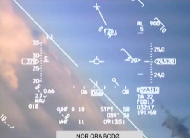 Airspace Violation: the Norwegian Armed Forces released a video showing a near-collision of a Russian fighter jet with a NATO F-16. Airspace Violation: the Norwegian Armed Forces released a video showing a near-collision of a Russian fighter jet with a NATO F-16.
