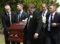 Phil Hughes Funeral Jason Greg Michael Clarke Aaron Finch