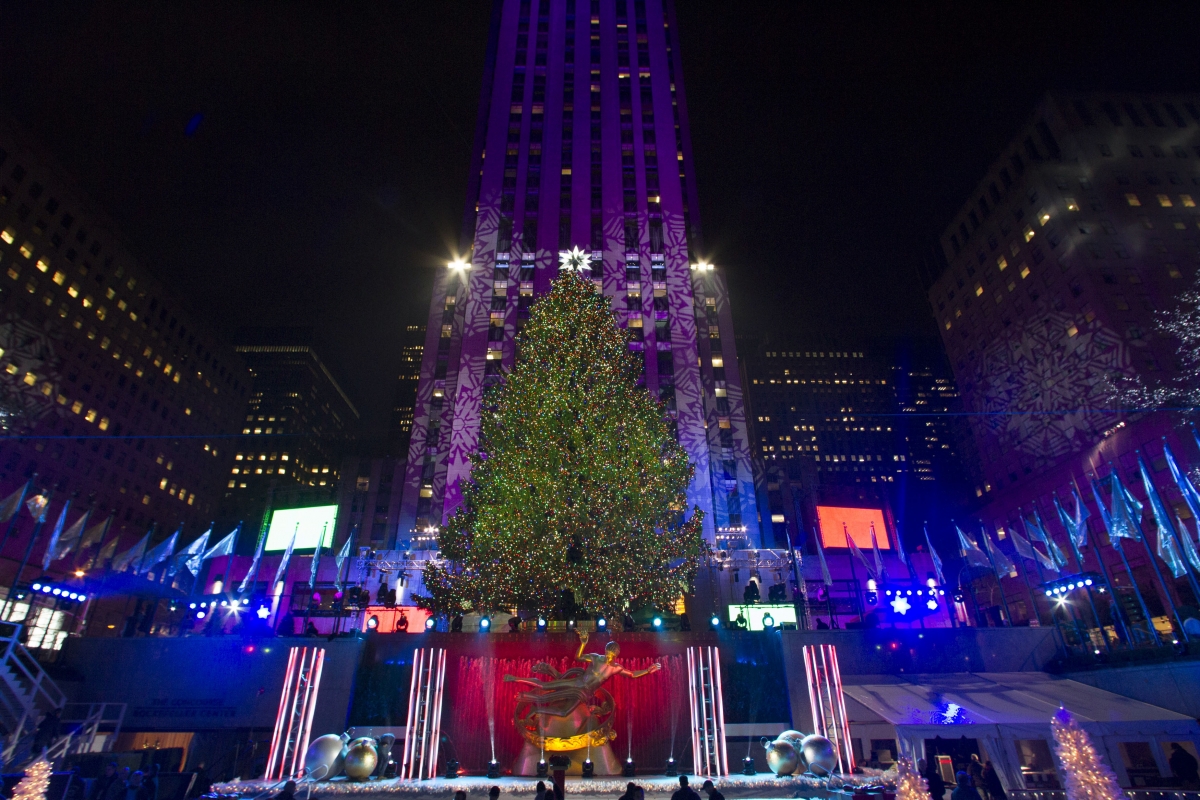 Watch 2014 Rockefeller Center Christmas Tree Lighting Live Streaming