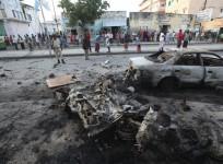 A blast heard in the vicinity of the international airport in the Somali capital Mogadishu on Wednesday has spread panic in the city.
