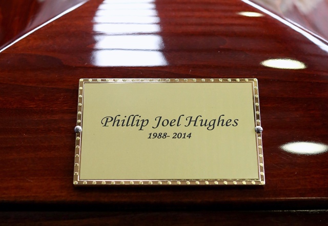 Phil Hughes funeral