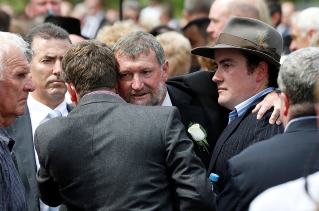 Phil Hughes funeral