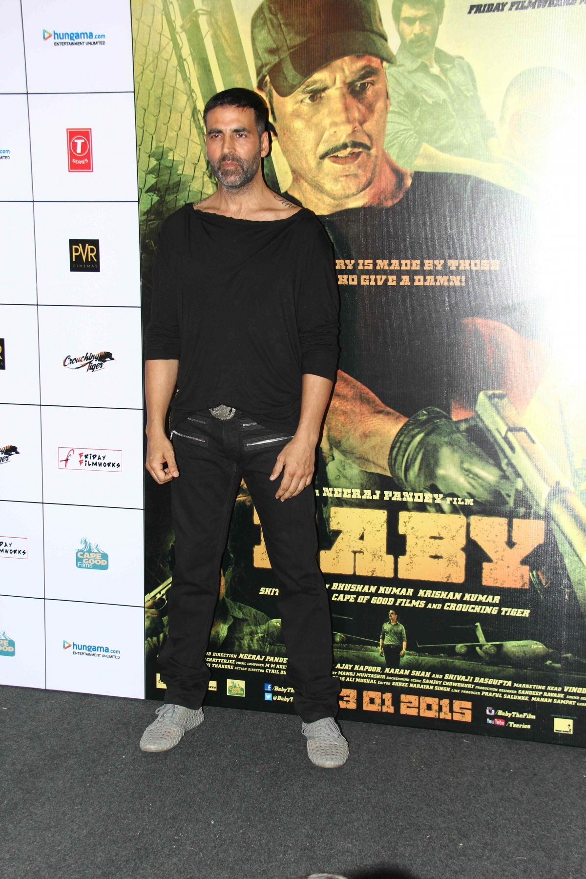 Star cast of film 'BABY' at Trailer Launch at PVR Andheri