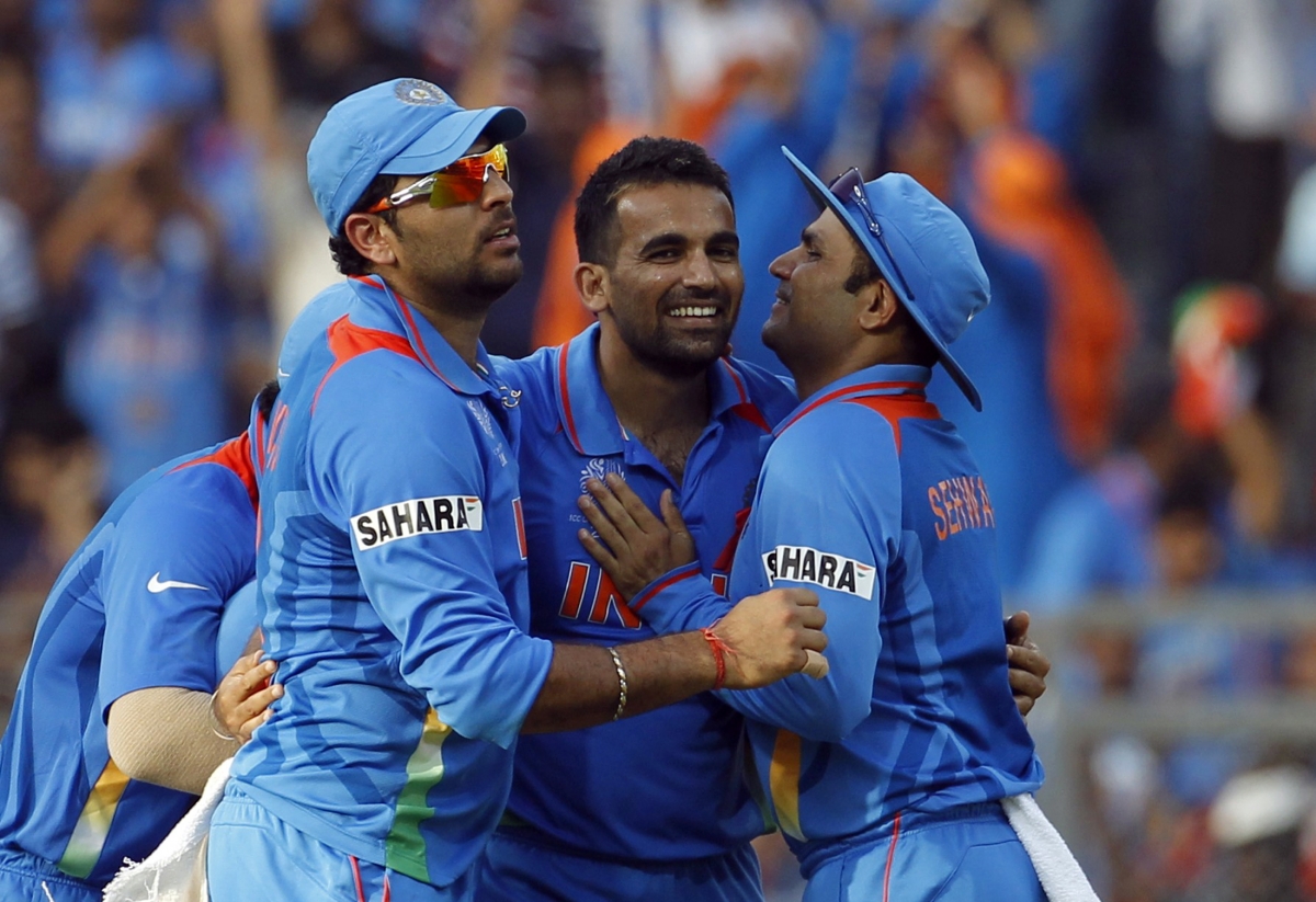 Yuvraj Singh, Zaheer Khan, Virender Sehwag