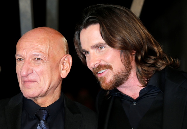 Ben Kingsley and Christian Bale