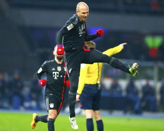 Arjen Robben is among the players Manchester United are targeting next summer Arjen Robben Bayern Munich Franck Ribery