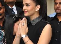 Aishwarya Rai Bachchan Stuns in Black at New Watch Store's Inauguration in Mumbai