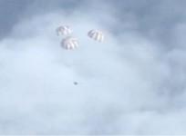 Parachutes deployed