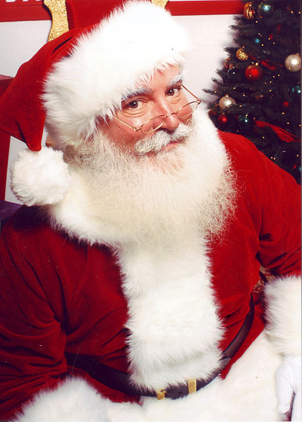 Santa Claus portrayed by children's television producer Jonathan Meath. Santa Claus portrayed by children's television producer Jonathan Meath.