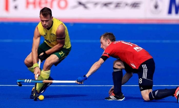 England got the better of Australia in the opening match of the Champions Trophy 2014 England Australia Hockey Champions Trophy 2014