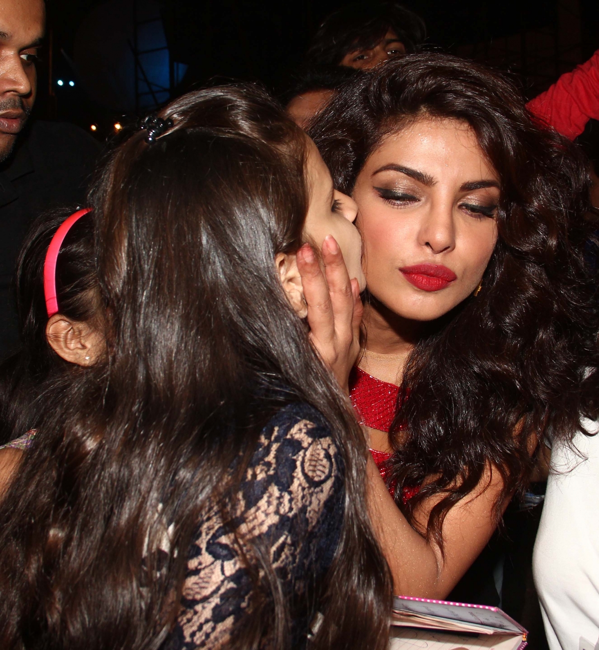 Priyanka Chopra with a fan 'Got Talent World Stage Live' Event