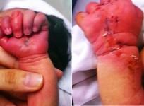 A mother in China has been put under psychiatric observation after she was caught eating her own baby.