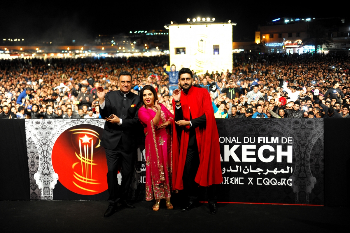 'Happy New Year' screened at 14th Marrakech International Film Festival; Abhishek Bachchan, Farah Khan, Boman Irani in Pictures