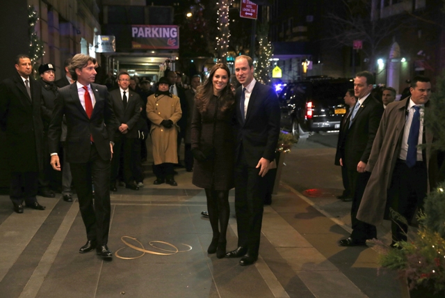 Prince William and Kate Middleton in New York