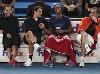 Pete Sampras Roger Federer Gael Monfils Cedric Pioline Indian Aces