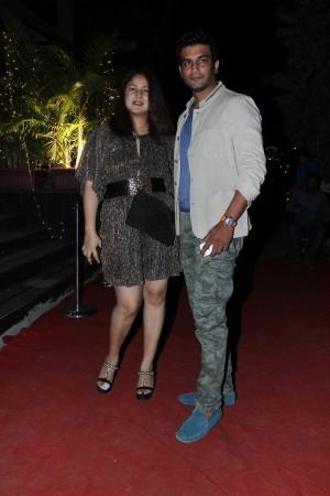 TV actor Sharad Kelkar with wife Keerti Priyanka Chopra, Sonakshi Sinha, Ayushmann Khurrana and Other Celebs Attend Launch of Vikram Phadnis' Store
