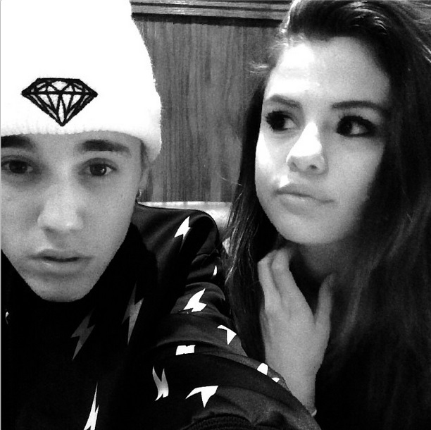 justin Beiber and Selena Gomez