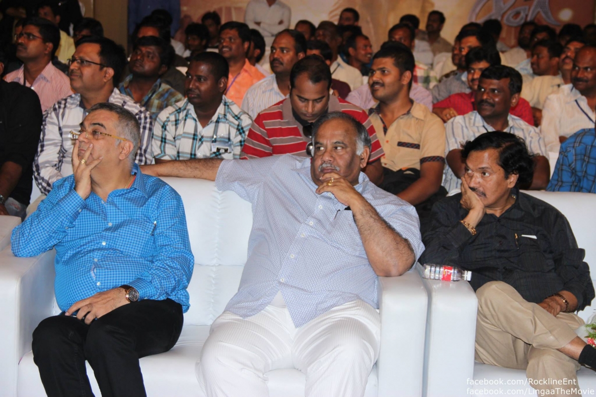 Celebs attending Lingaa Curtain raiser event