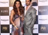 Bipasha Basu, Karan Singh Grover at Trailer Launch of 'ALONE'
