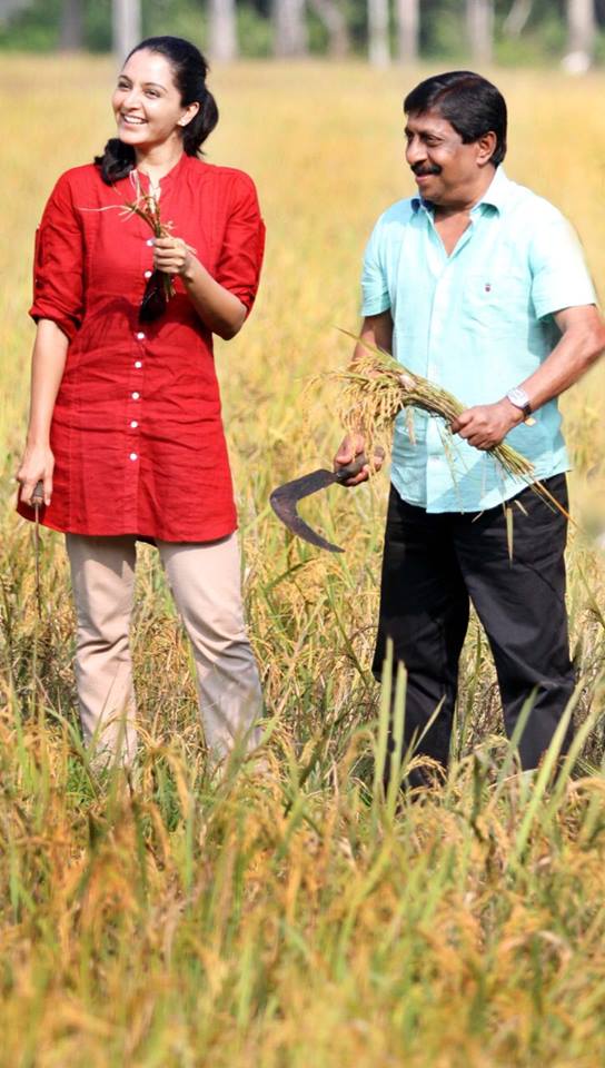Manju Warrier and Sreenivasan