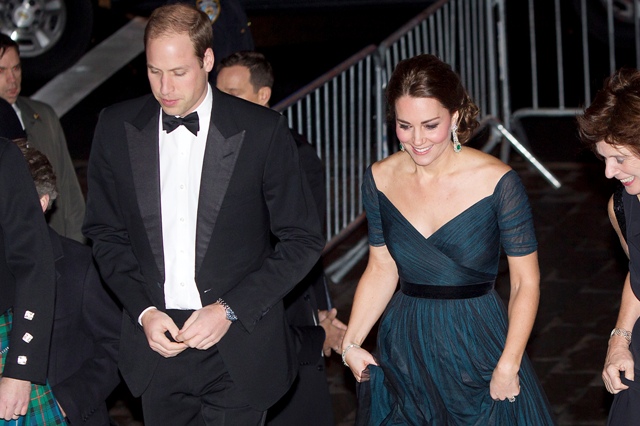 Prince William and Kate Middleton in New York
